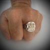 Devonshire & Dorset Regiment Bespoke Ring Oxidized Silver - Image 6