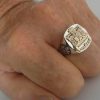 Devonshire & Dorset Regiment Bespoke Ring Oxidized Silver - Image 7