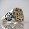 Devonshire & Dorset Regiment Bespoke Ring Oxidized Silver
