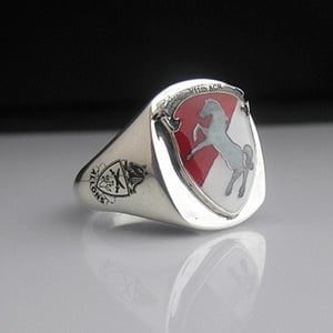 11th Armored Cavalry Regiment ACR Bespoke Sterling Silver Ring