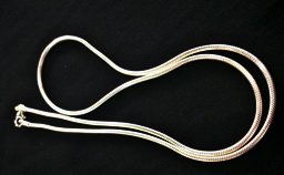 Silver Chain 2mm Snake 22 inches Long