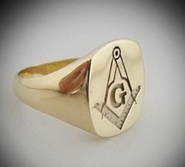 Masonic Silver Ring By Sir Yes Sir